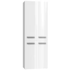 Bathroom cabinet NEL II 60 cm white gloss